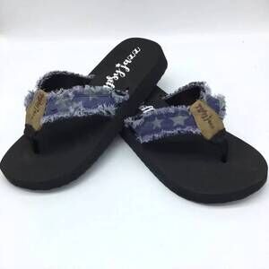 NEW GYPSY JAZZ women's encore flip flop in navy
